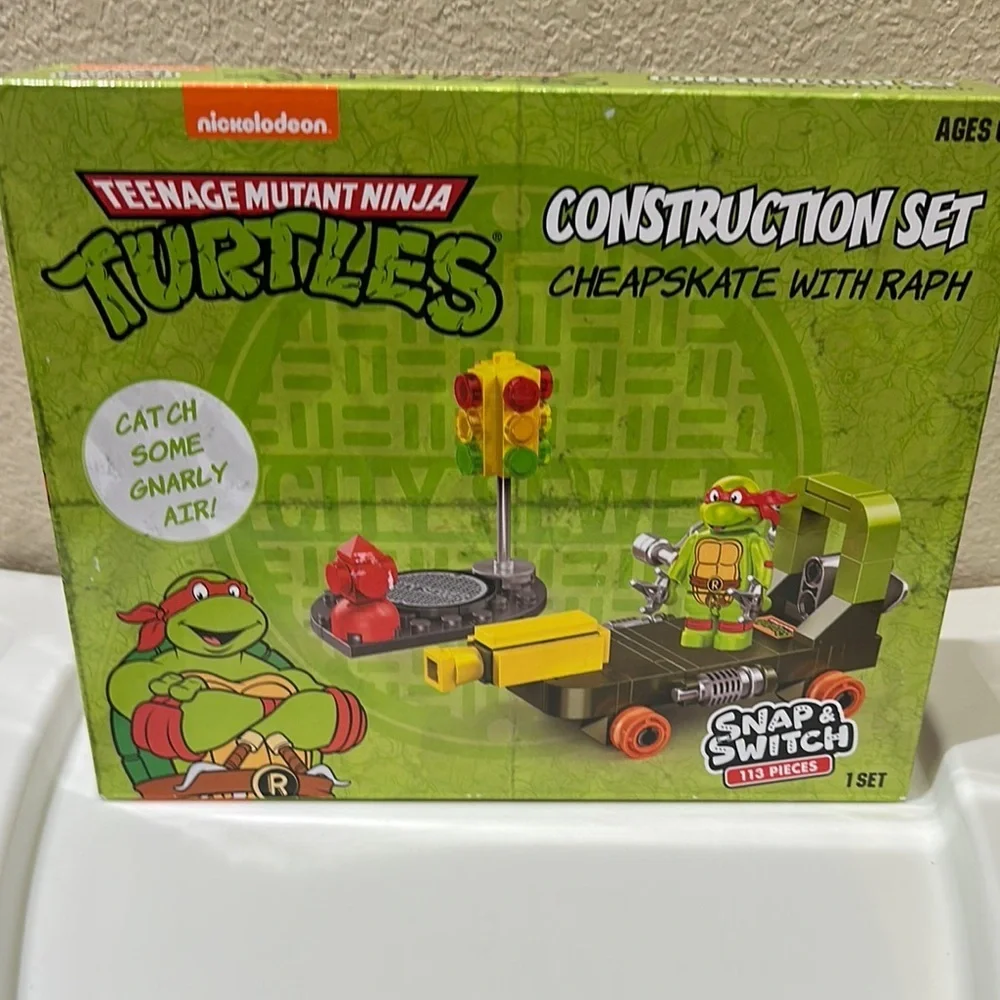 Nickelodeon Teenage Mutant Ninja Turtles Construction Set